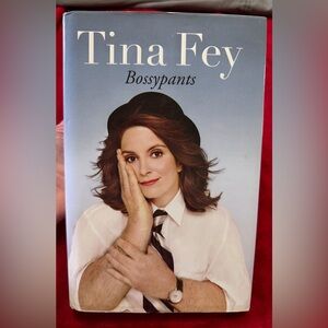 LIKE NEW TINA FEY’S BOSSY PANTS HARDBACK BOOK DO WRITING RIPS OR TEARS PERFECT